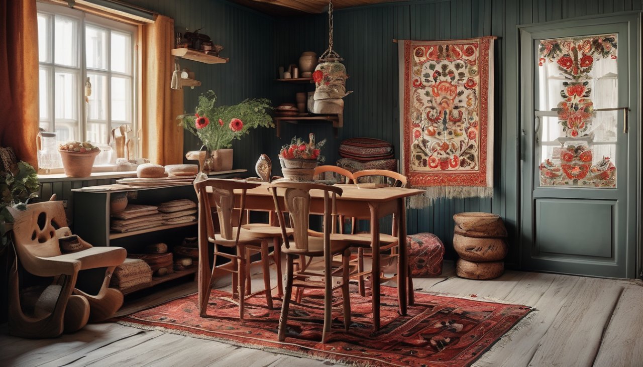 Forskjellen mellom moderne og tradisjonell norsk folkekunst