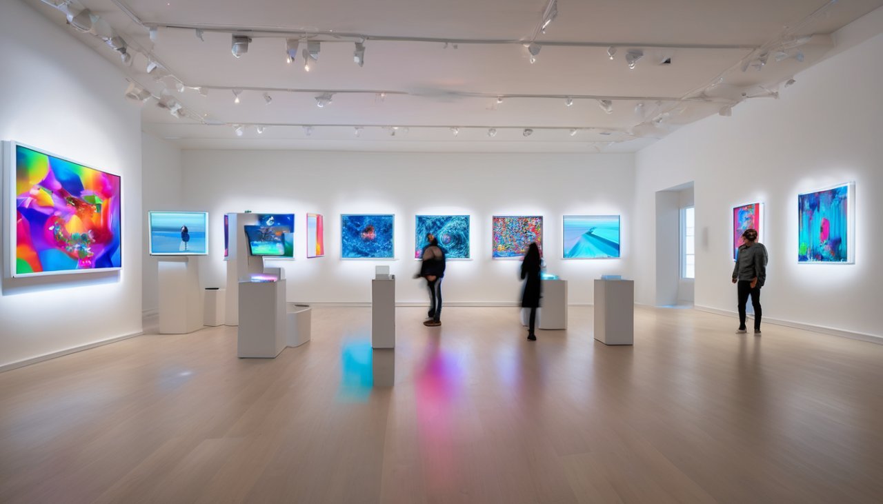 Hvordan endrer digital kunstutstilling den tradisjonelle galleriopplevelsen?